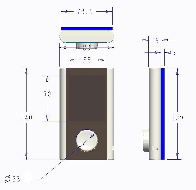 X50 -ÜRÜN ÖLÇÜLERİ