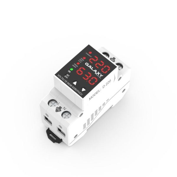 D 220Monofaze Voltaj ve Akım Koruyucu